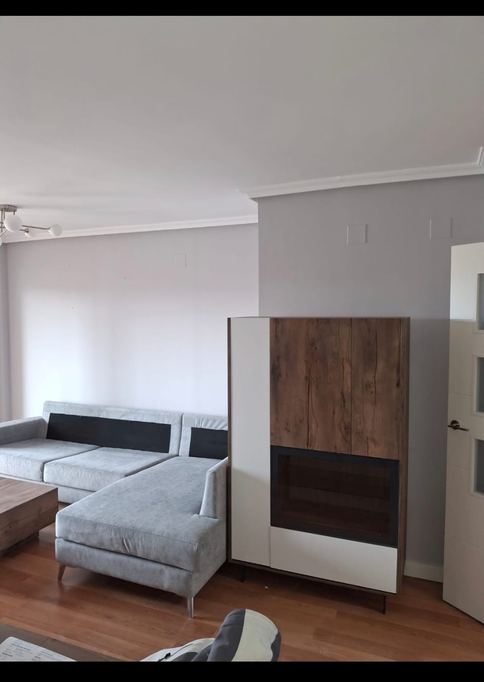 After photo of a painting and repair project.