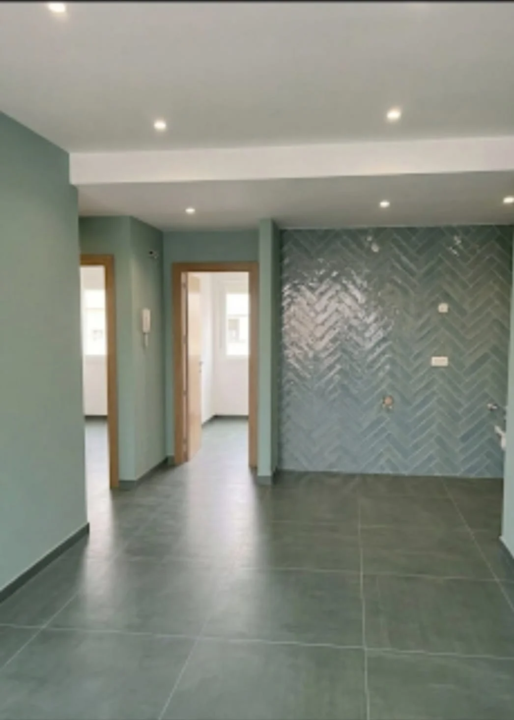 After photo of a painting and repair project.