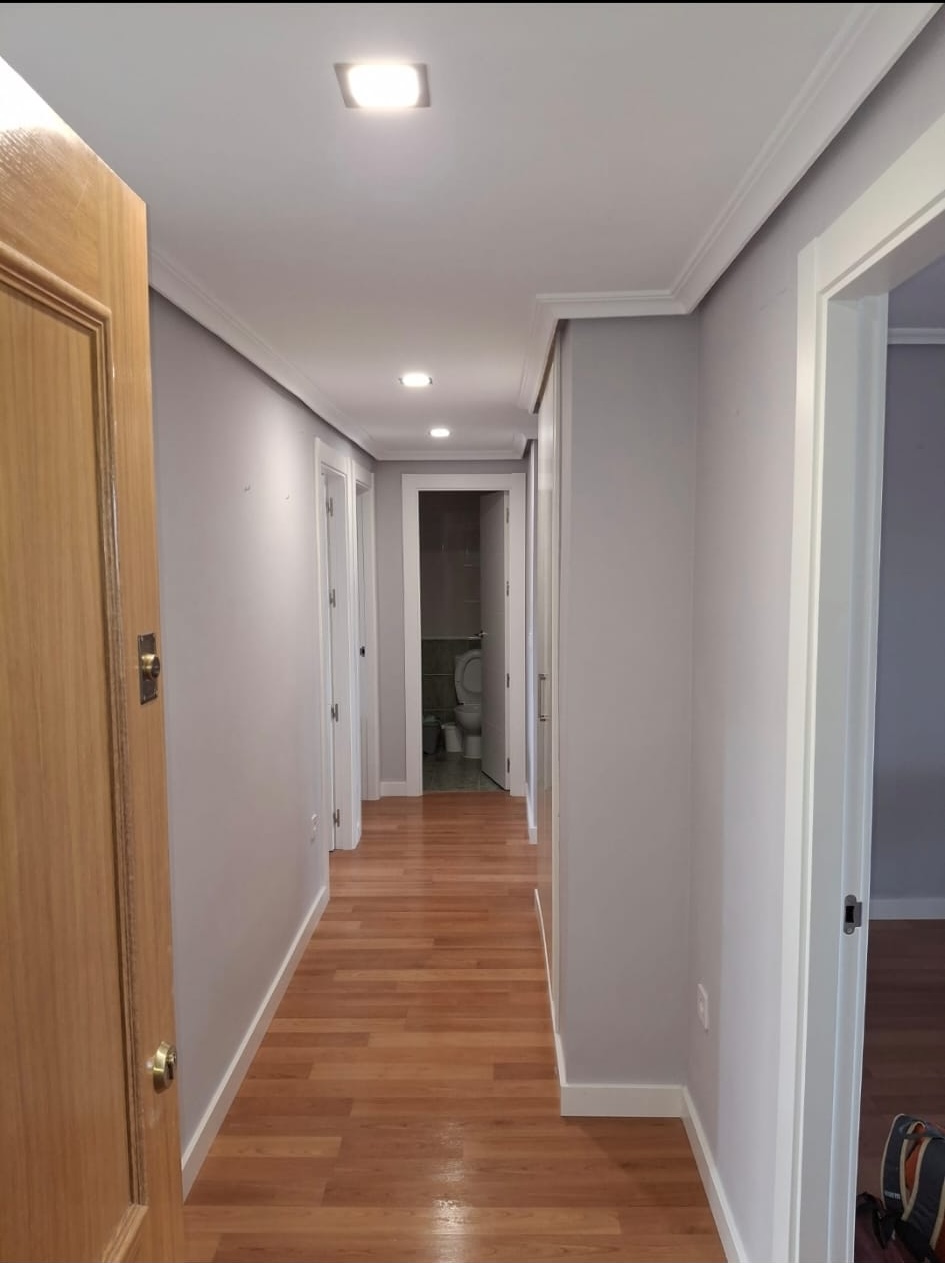 After photo of a painting and repair project.